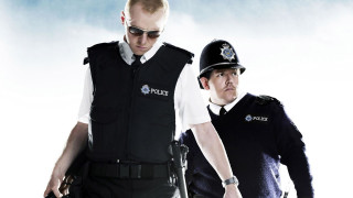 Police officers walking snow sky - andrew bell free wallpaper
