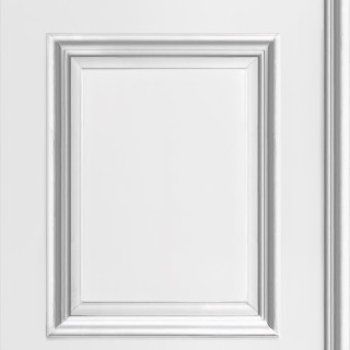 White door square frame white - a white door free wallpaper
