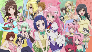 Anime girls pose wall illustration - a picture together in front free wallpaper