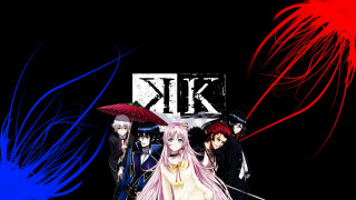 Anime umbrella feathers black background - visual free wallpaper
