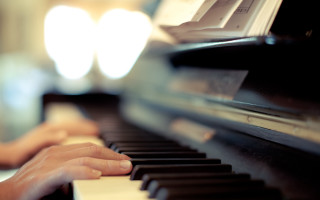 Child playing piano hands keys - daphne mcclure free wallpaper