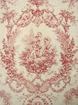 Red white rug design side - rug free wallpaper
