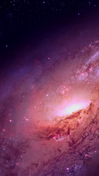 Large spiral galaxy bright center 3 - bright free wallpaper