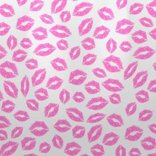 Pink white background lipstick prints - bálint kiss free wallpaper