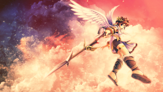 Woman sword clouds sky background 2 - the cloud free wallpaper