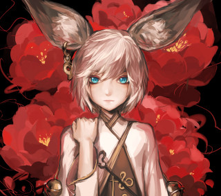 Girl bunny ears dress bow - a bow free wallpaper