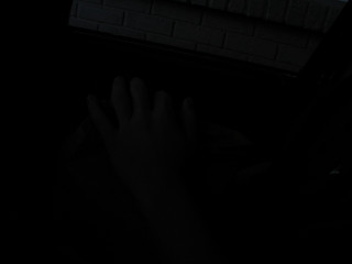 Person typing laptop dark brick - a person free wallpaper for desktop