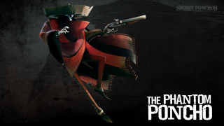 Cartoon character gun knife hat - his hand and a hat free wallpaper