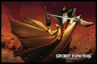 Man suit sword shield red - ben templesmith free wallpaper