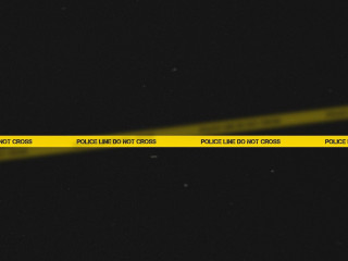 Yellow police line dark tape - the dark free wallpaper