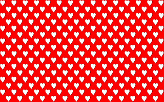 Red white heart pattern white - a red background free wallpaper