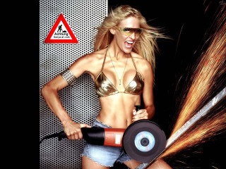 Woman bikini blow dryer hair - david lachapelle free wallpaper
