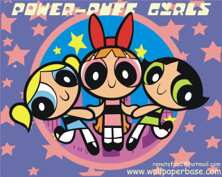 Powerpuff girls cartoon three girls - a cartoon picture free wallpaper