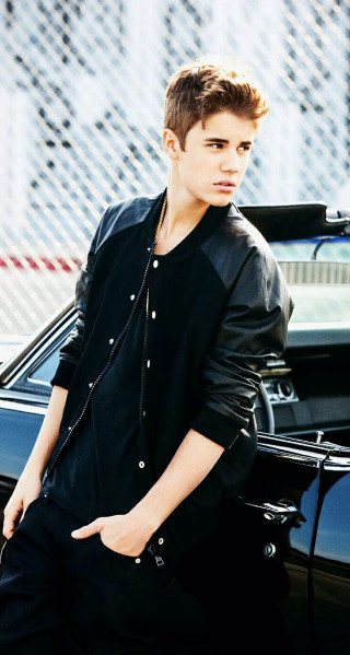 Young man leaning car black 2 - americo makk free wallpaper