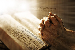 Man holding book praying sunlight - the sunlight free wallpaper
