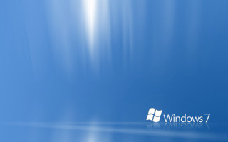 Blue sky white window7 logo - felipe seade free wallpaper