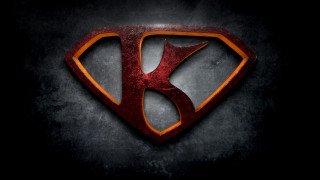 Red k logo black background - heroic free wallpaper