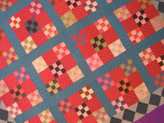 Quilt squares table topper image - square free wallpaper