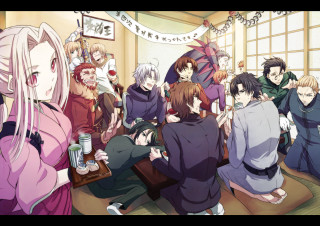 Group people standing room window - a group of people free wallpaper for desktop