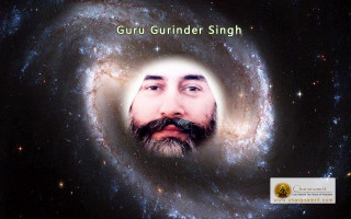 Bearded man galaxy space art - a man free wallpaper for desktop