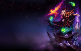 Wizard glowing wand orbs magic - brom free wallpaper
