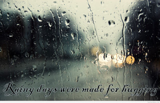 Rain covered window street background - david budd free wallpaper