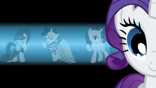 Ponies blue eyes long hair - looking free wallpaper