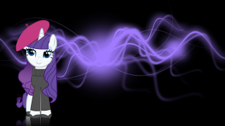 Pony pinkhat purplehair purplewave shockart - a pony free wallpaper