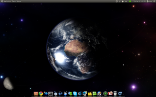 Computer screen earth background icon - a picture of the earth free wallpaper