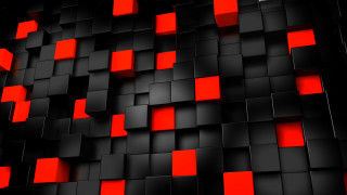 Black red background squares pattern 3 - square free wallpaper