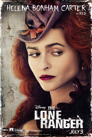 Woman red hair hat poster - expressionism free wallpaper