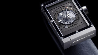 Black leather watch kinetic art - eden box free wallpaper