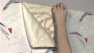 Person painting wall white red - airbrush free wallpaper