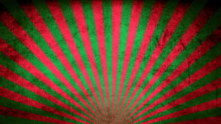 Red green striped black background - psychedelic free wallpaper