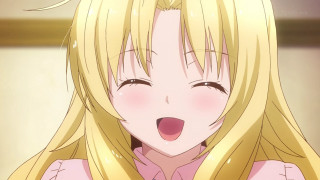 Blonde girl funny face pink - a pink shirt free wallpaper
