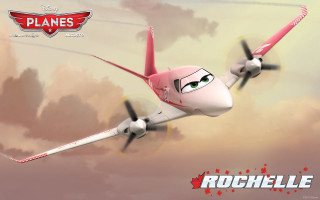 Cartoon airplane cloudy sky flying 2 - a cartoon airplane free wallpaper