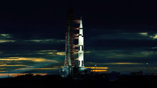 Tall tower long spire night - tall tower free wallpaper