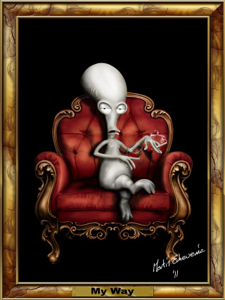 Cartoon character red chair white - a white cat free wallpaper