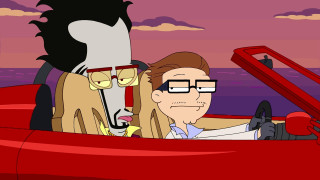 Man driving car cat dog - neodada free wallpaper