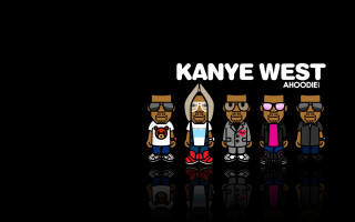 Group people black background kanye - dr. atl free wallpaper