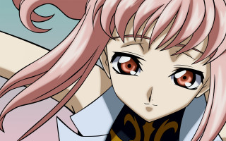 Anime girl pink hair big - a pink wig free wallpaper
