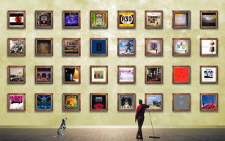 Man standing wall framed pictures 2 - framed free wallpaper