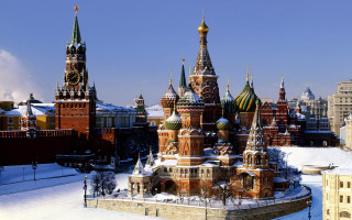 Large building clock tower snow - a clock tower free wallpaper