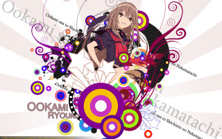 Girl colorful background flower hair - ayako rokkaku free wallpaper for desktop