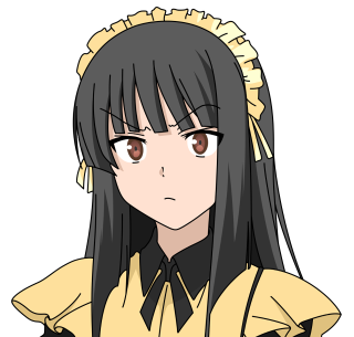 Girl black hair yellow shirt - a girl free wallpaper