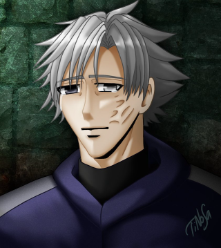 Grey haired man black shirt - andor basch free wallpaper