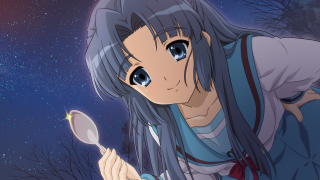 Girl long hair holding spoon - a spoon free wallpaper