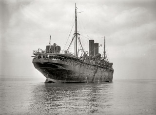 Large ship ocean people deck 3 - ann thetis blacker free wallpaper