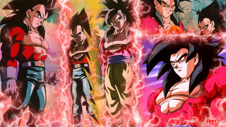 Anime characters lightning red background - lightning free wallpaper