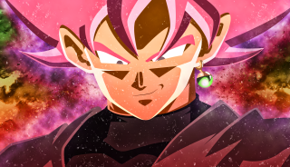 Pink hair man starry sky - a pink hair free wallpaper